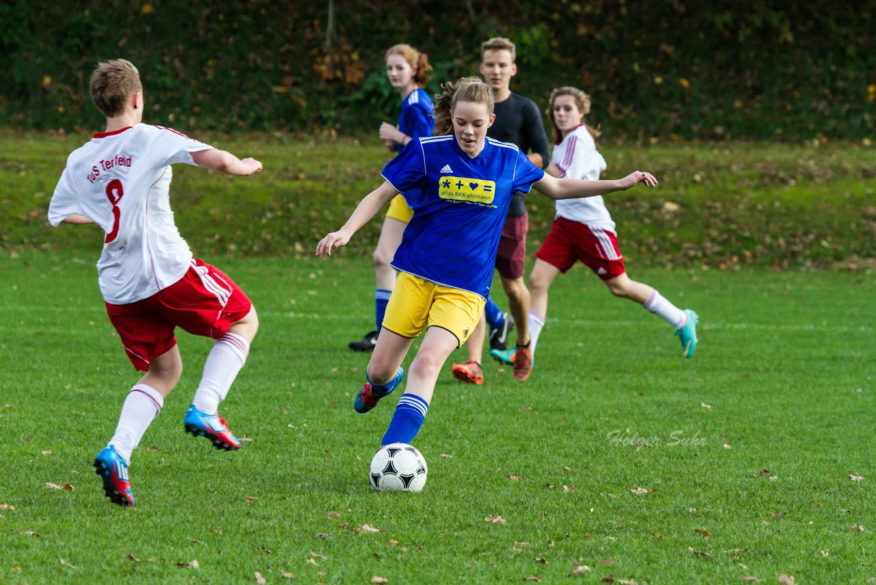 Bild 85 - B-Juniorinnen TSV Gnutz o.W. - TuS Tensfeld : Ergebnis: 3:2